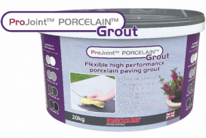 Unlock the potential of your porcelain paving project with ProJoint™ Porcelain Grout, by Nexus and sold by AG Fencing & Landscaping.
