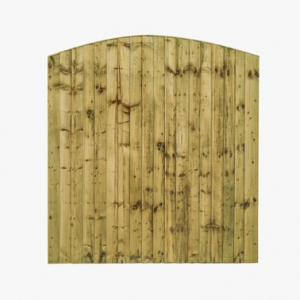 Closeboard Arch Fence Panel Green are perfect for your garden closeboard fence panels. Manufactured at AG Fencing.