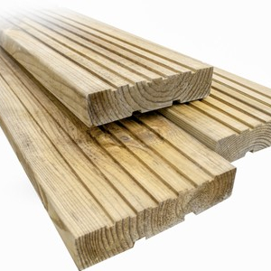 This 120 x 28 Decking Board is top selling high quality material made from slow grown European Pine. Using these boards enables you to build the type of decking you desire, whether to extend your home into your garden or to give you a fantastic tranquil hideaway. Our Green Decking Boards are pressure treated, therefore they have longer life and durability to help resist rot, decay and insects. This product is available both in green and brown treatment. Sizes: 120 x 28 x 3.0m Brown 120 x 28  x 3.0m Green 120 x 28  x 3.6m Green 120 x 28  x 4.2m Green 120 x 28 x 4.8m Green