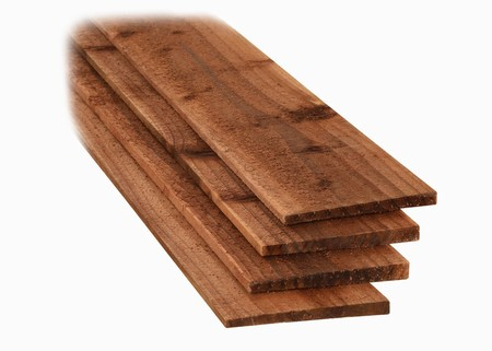 Featheredge board brings a traditional look to your outdoor project and it is pressure treated, these means that this wood was designed for outdoor use.
