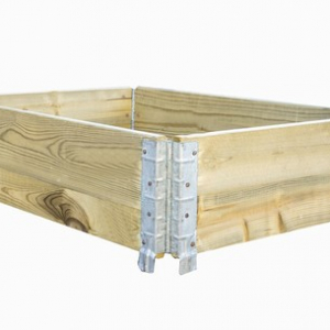 Wooden Pallet Collar (Flower Bed) is perfect as a collapse and stack planter, therefore you can choose the height of your garden beds by stacking or destacking these pallet collars.  Sizes available: *1200mm x 1000mm *1200mm x 800mm *800mm x 600mm It is possible to add wooden pallets underneath to increase the height of your planter.  Using Wooden Pallet Collar as a raised bed is a cheaper alternative compared to building your own garden beds.  They are ready to be used and there is no need to assemble these. This gives you the chance to choose the depth of your raised bed, by simply adding and removing however many pallet collars you want to create the desired depth.