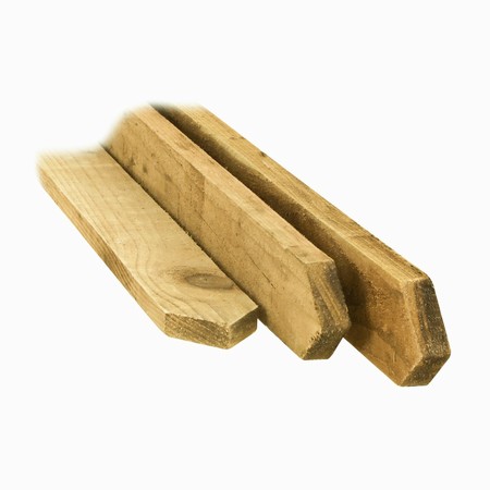 Pointed picket pales will add to your outdoor a classic and traditional touch, these pointed pales are perfect to build picket panels or continuous fence.