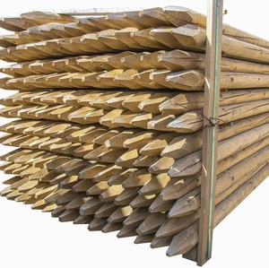 Round Machined Post are made with pressure treated timber to provide protection against rot, decay and insect infestation and provide longevity.
