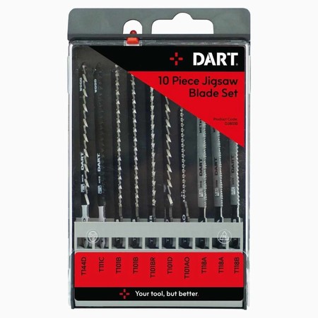 10 Piece DART Jigsaw Set is available now for delivery and collection. Visit one of our branches and check all tools available for your landscaping project.