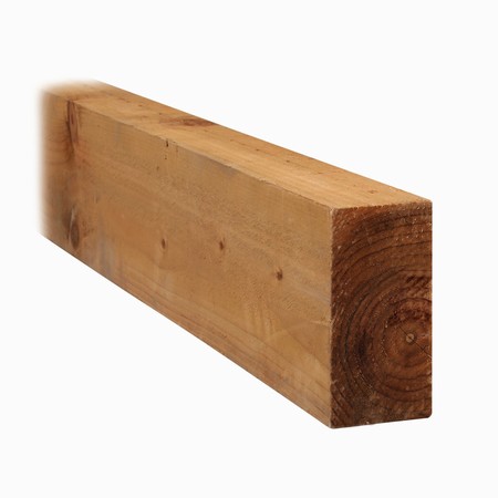 These 100 x 200 x 2.4 Brown Sleepers are high-quality sleepers made from sustainably sourced softwood timber. Cost effective alternative to oak or other hardwood railway sleepers, ideal for raised beds and borders. Softwood railway sleepers are large, sawn cut rectangle sleepers that have been pressure treated with brown preservative to extend its life when exposed to the elements. This treatment process ensures a deep penetration of the wood preservative into the timber cells.