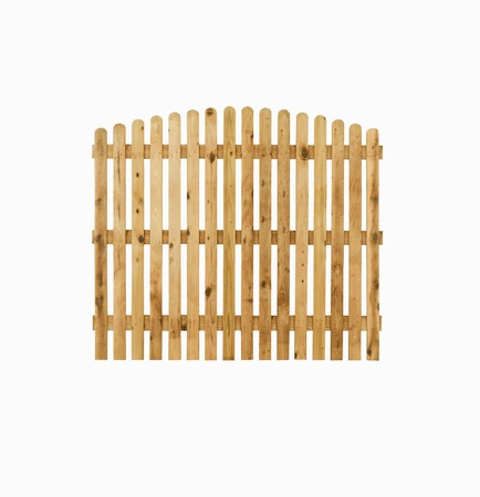 Green arch picket fence panels are perfect for your garden boundary, manufactured with picket pales pressure-treated, these are also fence panel.