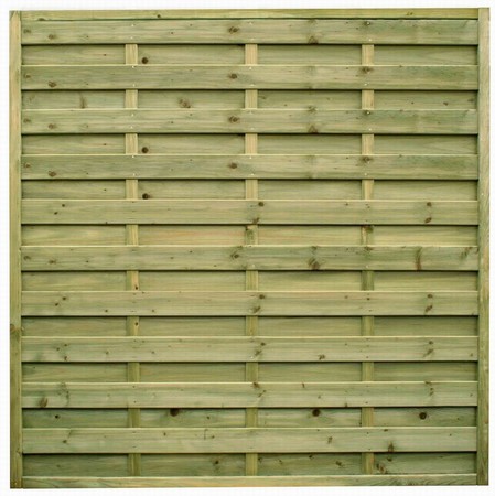 Our Milano Panel will add to your outdoor area a classic and bespoke touch, with a contemporary look, this panel has a unique boards design. Milano Panels are made with pressure treated timber to provide protection against rot, decay and insect infestation and provide longevity making your project with worth every second and built to last for a substantial length of time.We advise that you apply periodic treatment using a wood preserver to maintain a rich and vibrant colour as new. These panels are 1.8m wide, not 6FT, if you desire to make it 6FT you also need the European panel extensions, this will also help the fit with gravel board.
