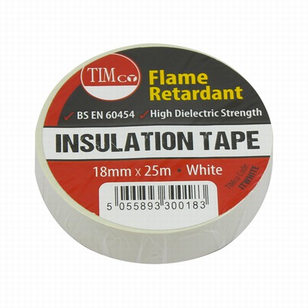 The PVC Insulation Tape-Grey 25m x 18mm is ideal to use for insulation of electrical wires and joints. You easily tear it off by hand, can write on and cleanly remove from smooth surface. The colours of PVC Insulation Tape indicate the voltage level and phase of the wire. They are also known as electrical tapes as they safety cover and insulate a broad range of cable types, wires and materials that can conduct electricity. The standard  international implication of grey tape is "low voltage, Phase C".