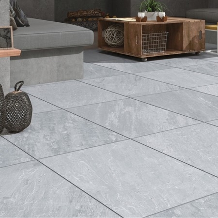 Our Kandla Grey Porcelain  has a modern and luxurious appearance and therefore is high in demand. Only a simple cleaning is required to keep porcelain paving looking great.  Kandla Grey Porcelain Paving is high a quality  porcelain manufactured specifically for external use.  The surface has a slight texture that makes this product anti-slip and perfect for use outdoors. Kandla Grey Porcelain paving slabs are extremely hard wearing and have the appearance of real natural mid-grey stone.  Porcelain paving is maintenance free and will look the same all year round.  Unlike natural stone paving products, porcelain paving is easy to clean.